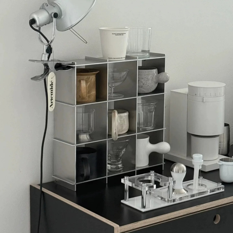 Kitchen Appliances Shelves - Scaffale Minimalista in Lega di Alluminio