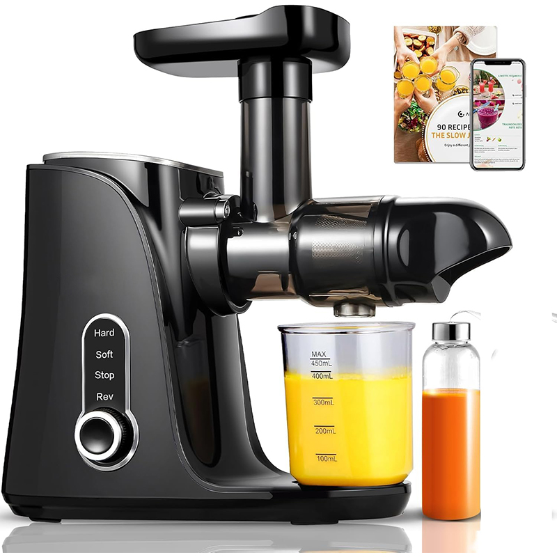 Juicer Cold Press Slow - QANA Macchine per Succhi, Estrattore a
