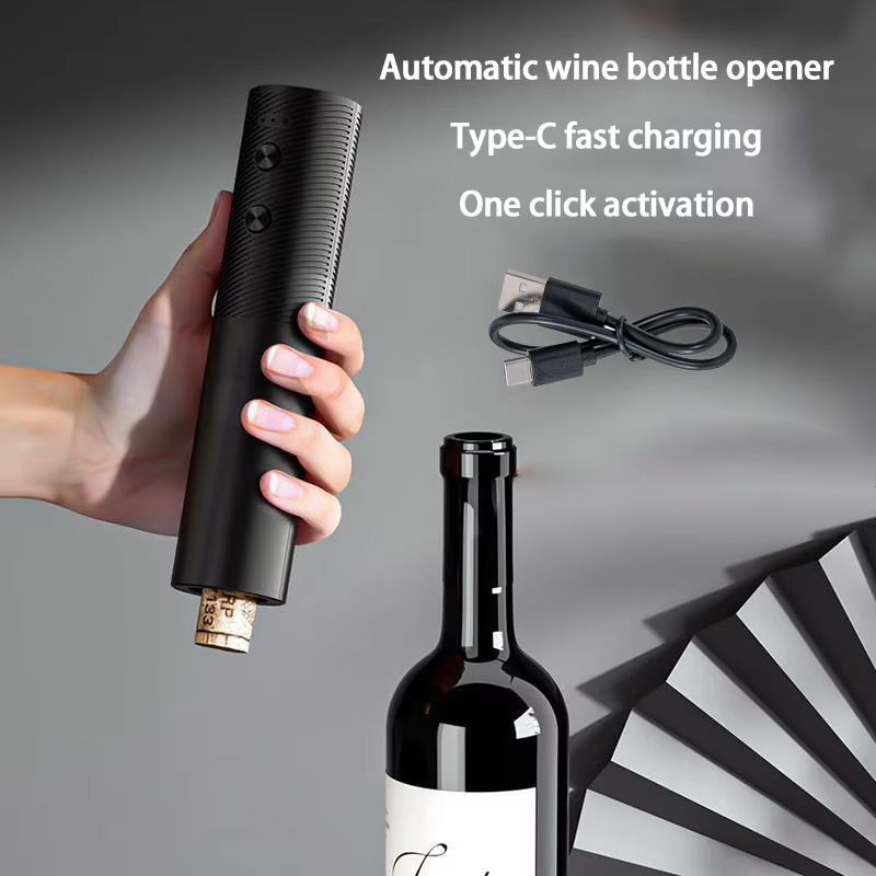 Wine Opener Electric - Apribottiglie Elettrico Automatico per Vino, Cavatappi