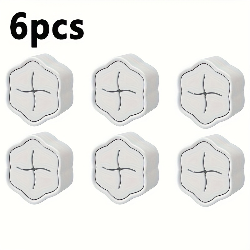 Kitchen Appliances Shelves - Set di 6 Ganci Adesivi per