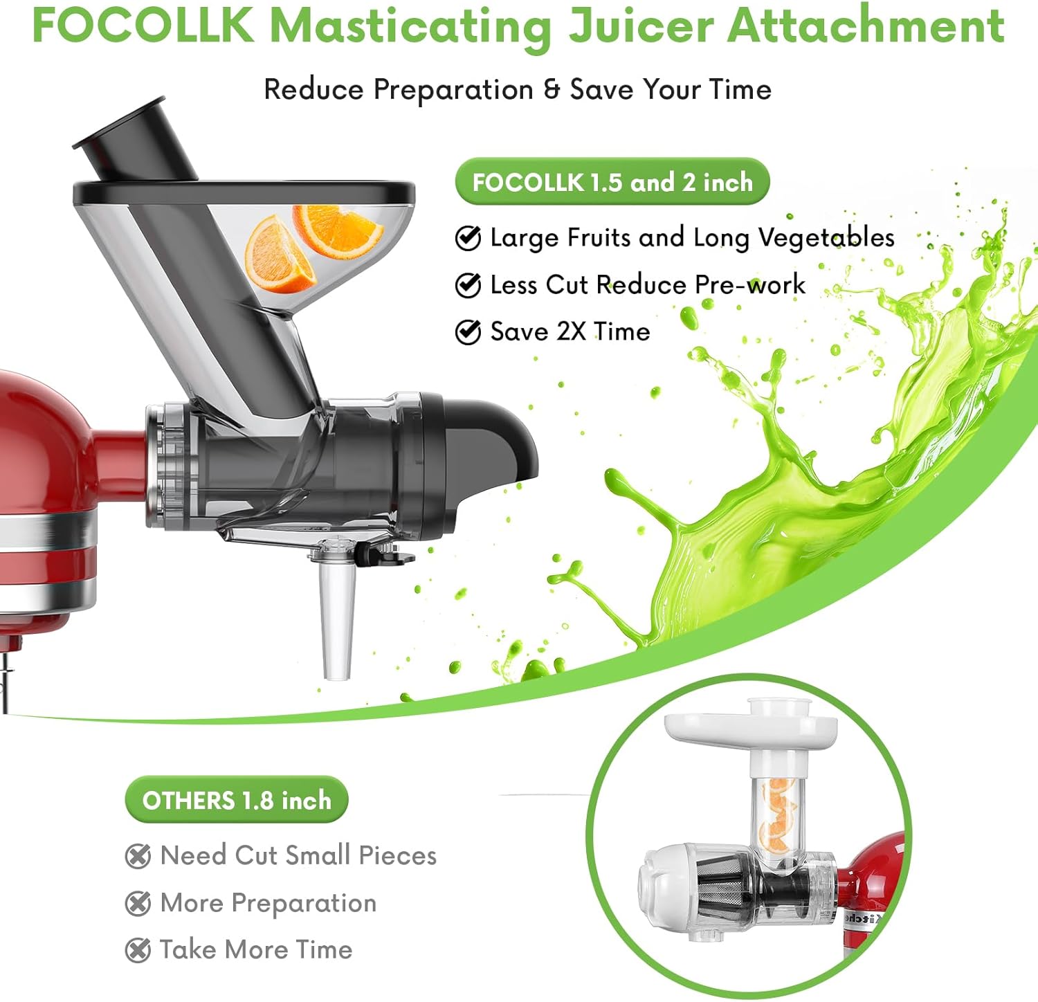 Accessorio per Spremiagrumi a  - Juicer Cold Press Slow recensione e prezzo
