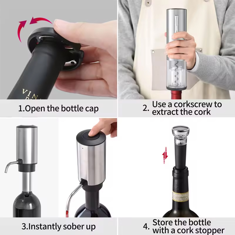 2024 Nuovo design Set apribott - Wine Opener Electric recensione e prezzo