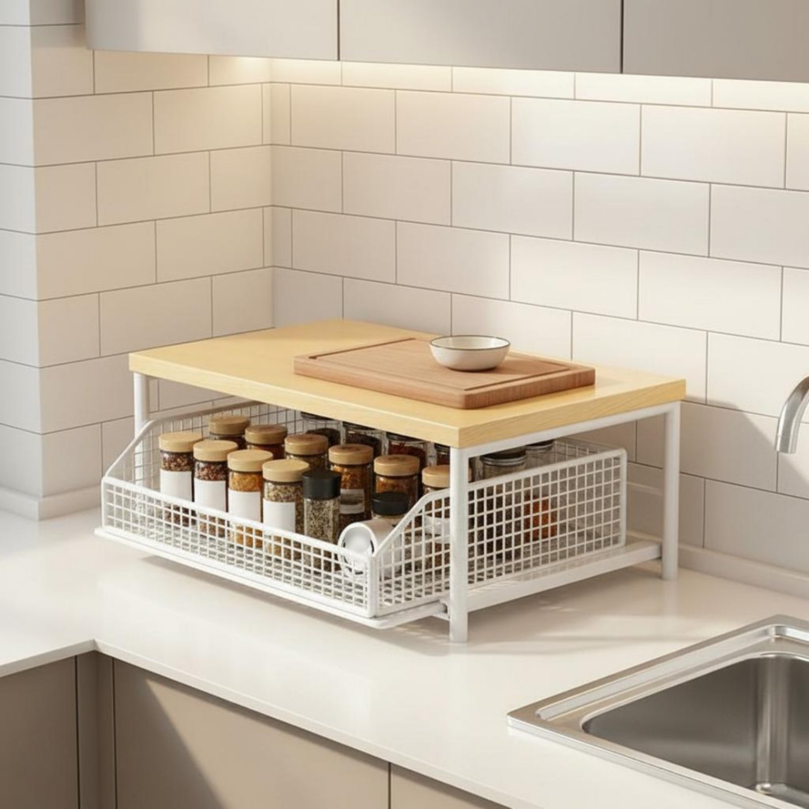 Scaffale da Cucina a 2 Livelli - Kitchen Appliances Shelves recensione e prezzo