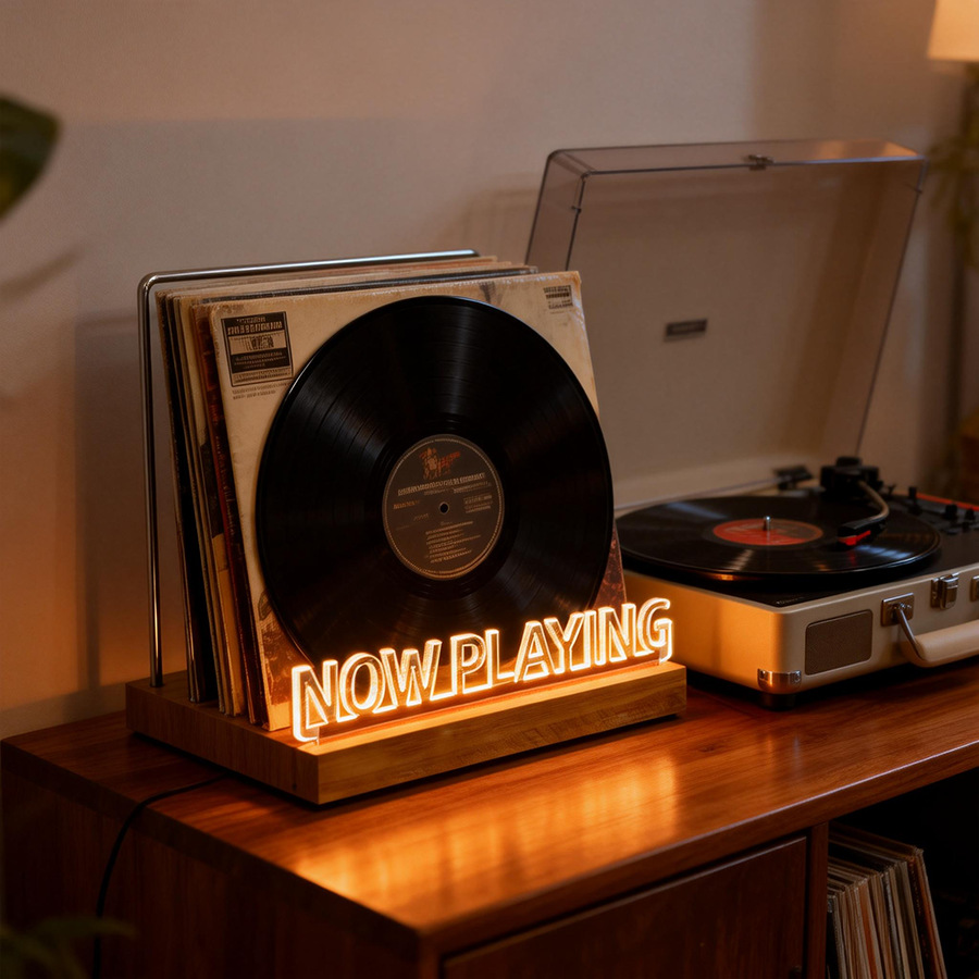 Supporto per Dischi in Vinile, - Kitchen Appliances Shelves recensione e prezzo
