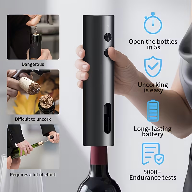 Set Apribottiglie Elettrico pe - Wine Opener Electric recensione e prezzo
