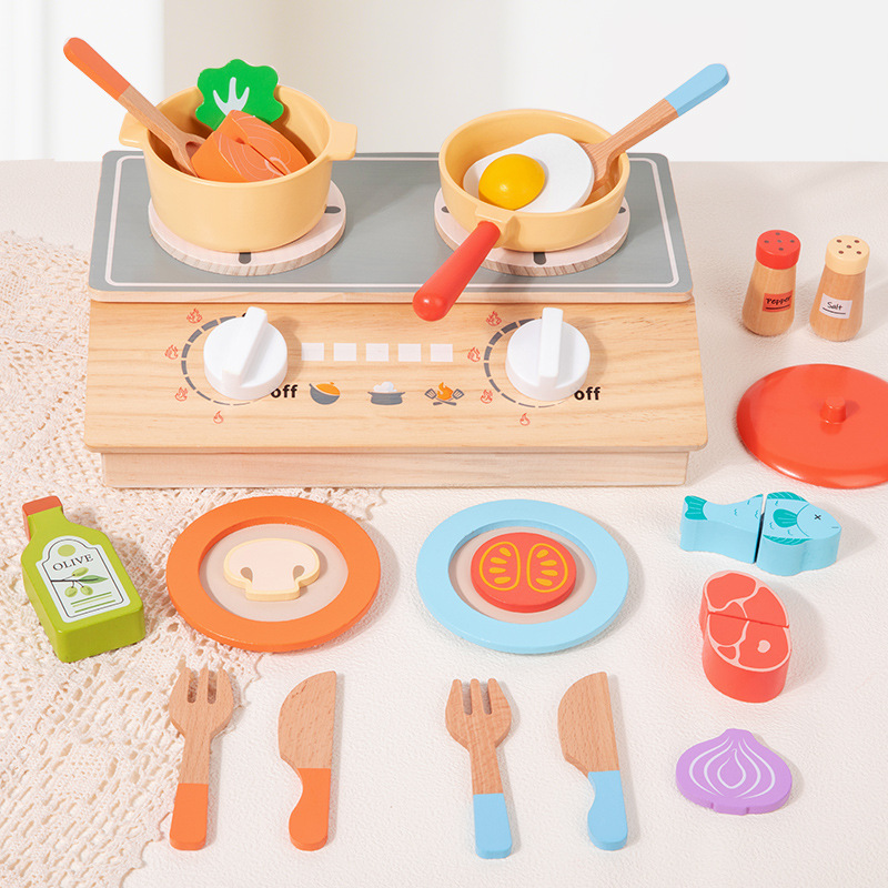 Set Cucina Giocattolo in Legno - Kitchen Appliances Kids recensione e prezzo