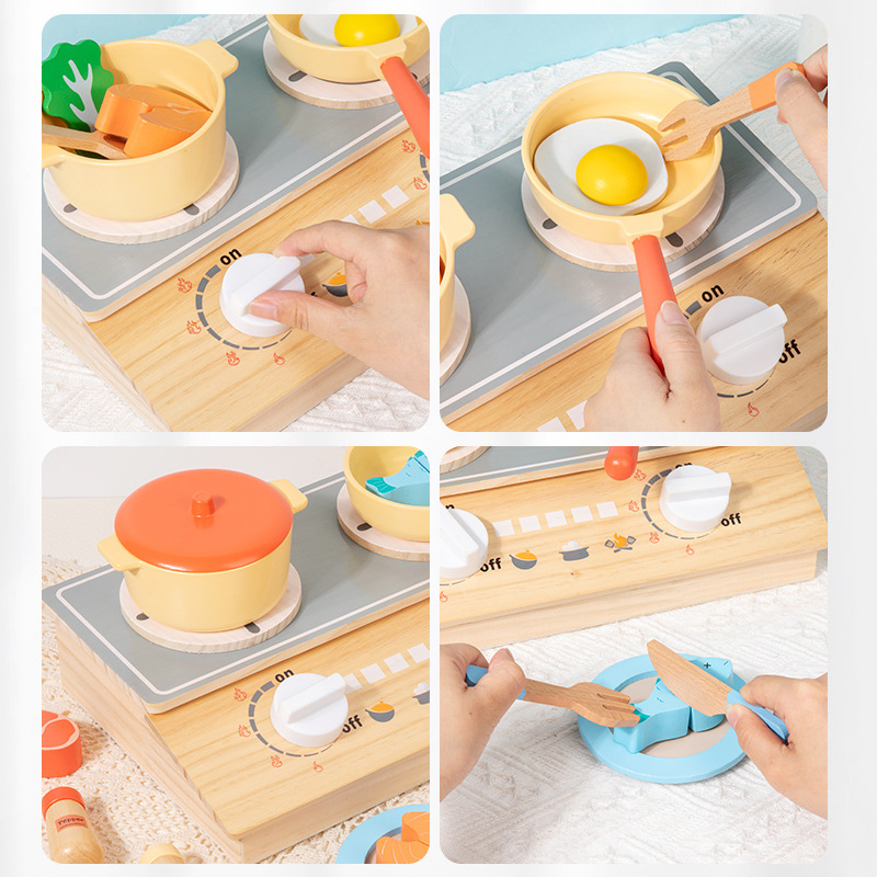 Set Cucina Giocattolo in Legno - Kitchen Appliances Kids recensione e prezzo