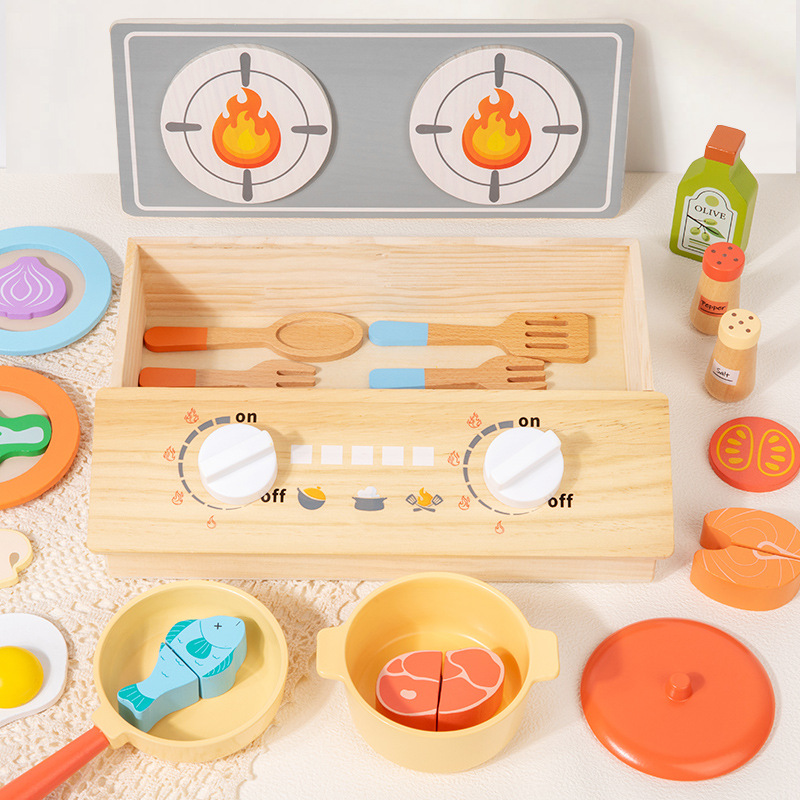 Set Cucina Giocattolo in Legno - Kitchen Appliances Kids recensione e prezzo