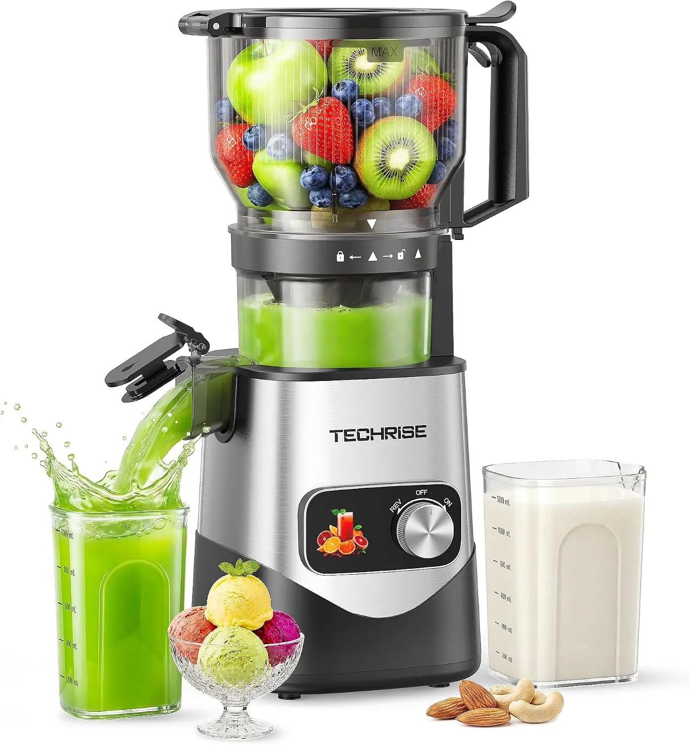 Bestseller Estrattore di Succo - Juicer Cold Press Slow recensione e prezzo