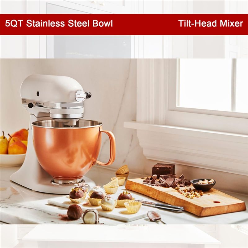 Ciotola per Mixer in Acciaio I - Kitchenaid Mixer Artisan 5Qt recensione e prezzo