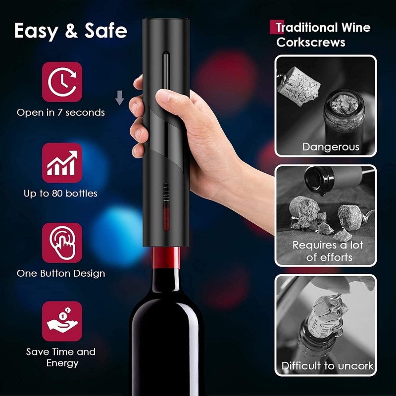 Cavatappi automatico elettrico - Wine Opener Electric recensione e prezzo