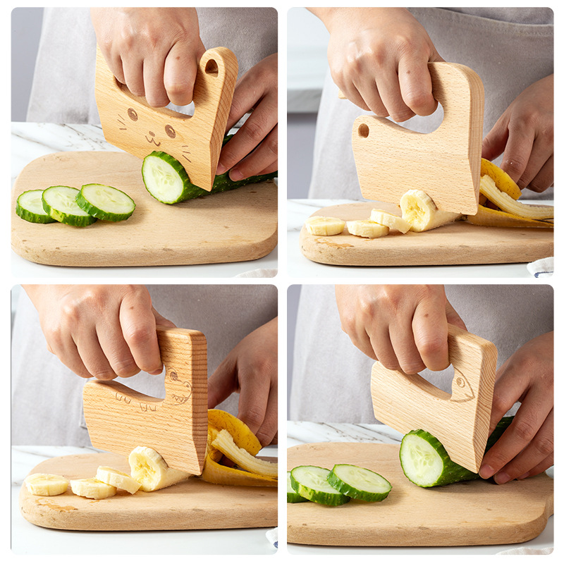 Coltello per bambini in legno  - Kitchen Appliances Kids recensione e prezzo