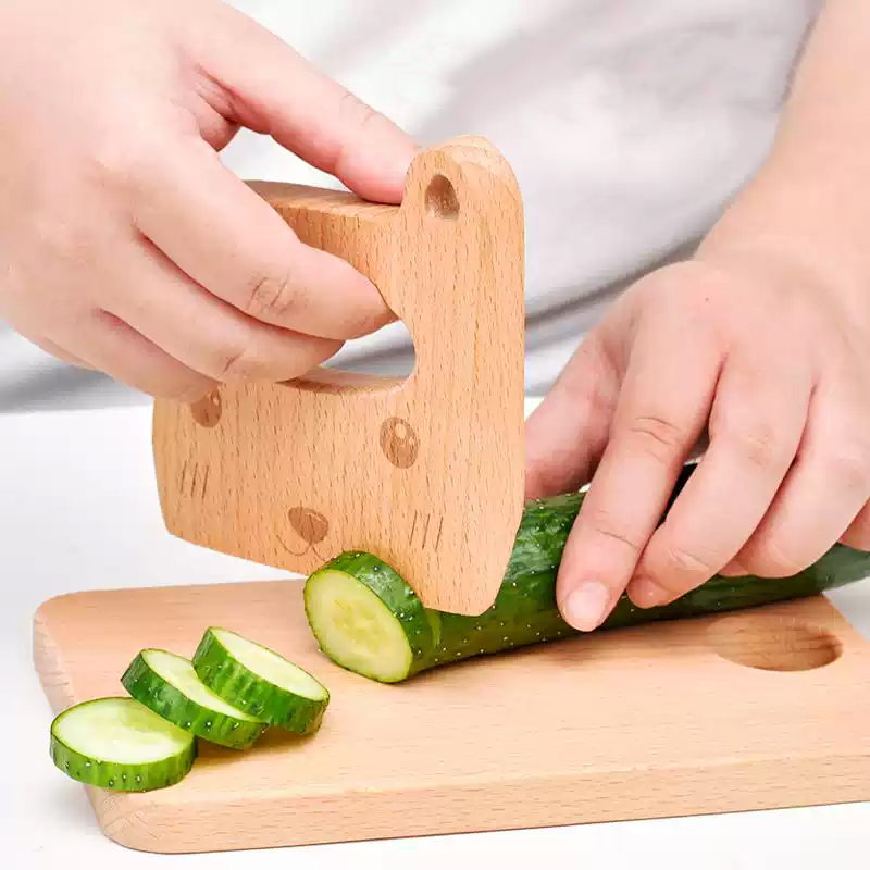 Coltello per bambini in legno  - Kitchen Appliances Kids recensione e prezzo