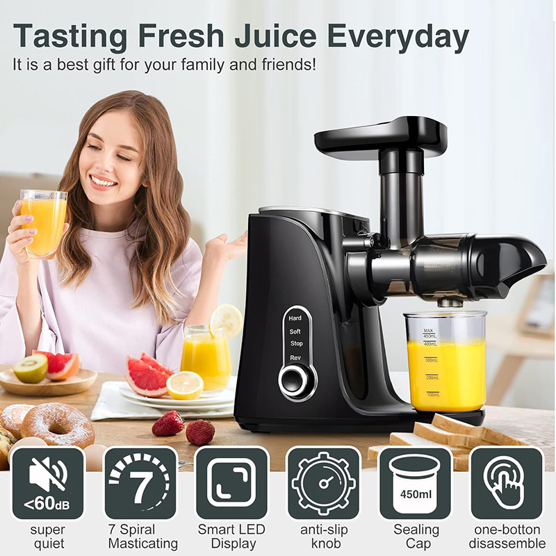 QANA Macchine per Succhi, Estr - Juicer Cold Press Slow recensione e prezzo