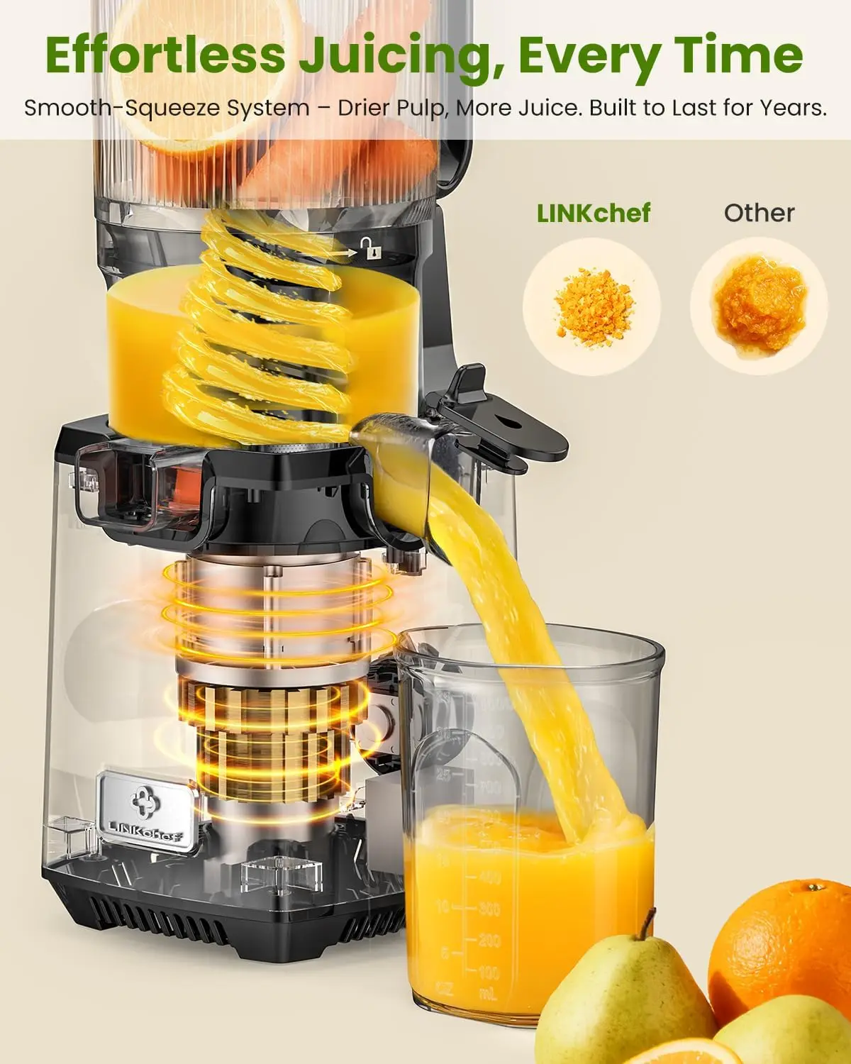 Cold Press Juicer - 250W Juice - Juicer Cold Press Slow recensione e prezzo