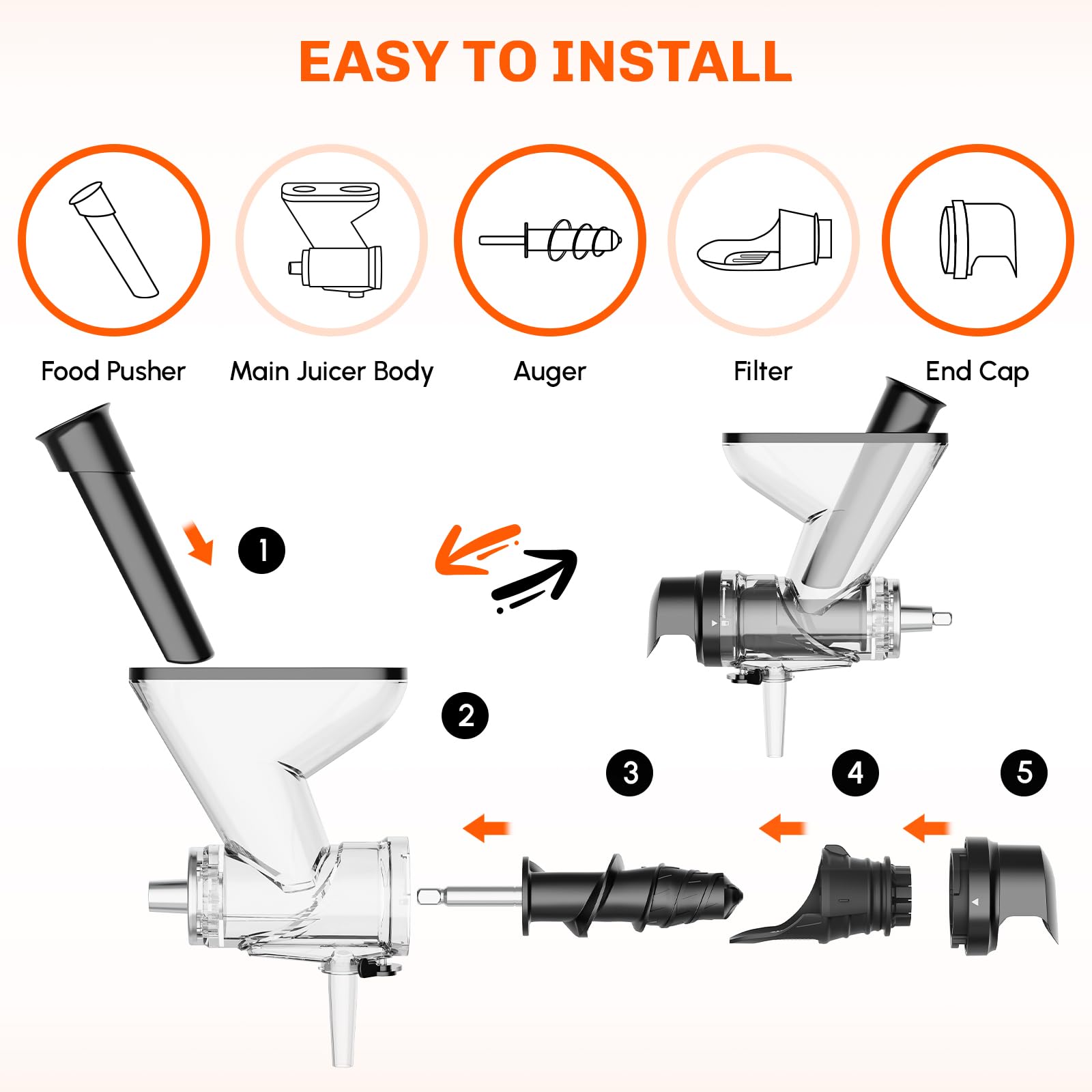 Accessorio per Estrattore di S - Juicer Cold Press Slow recensione e prezzo